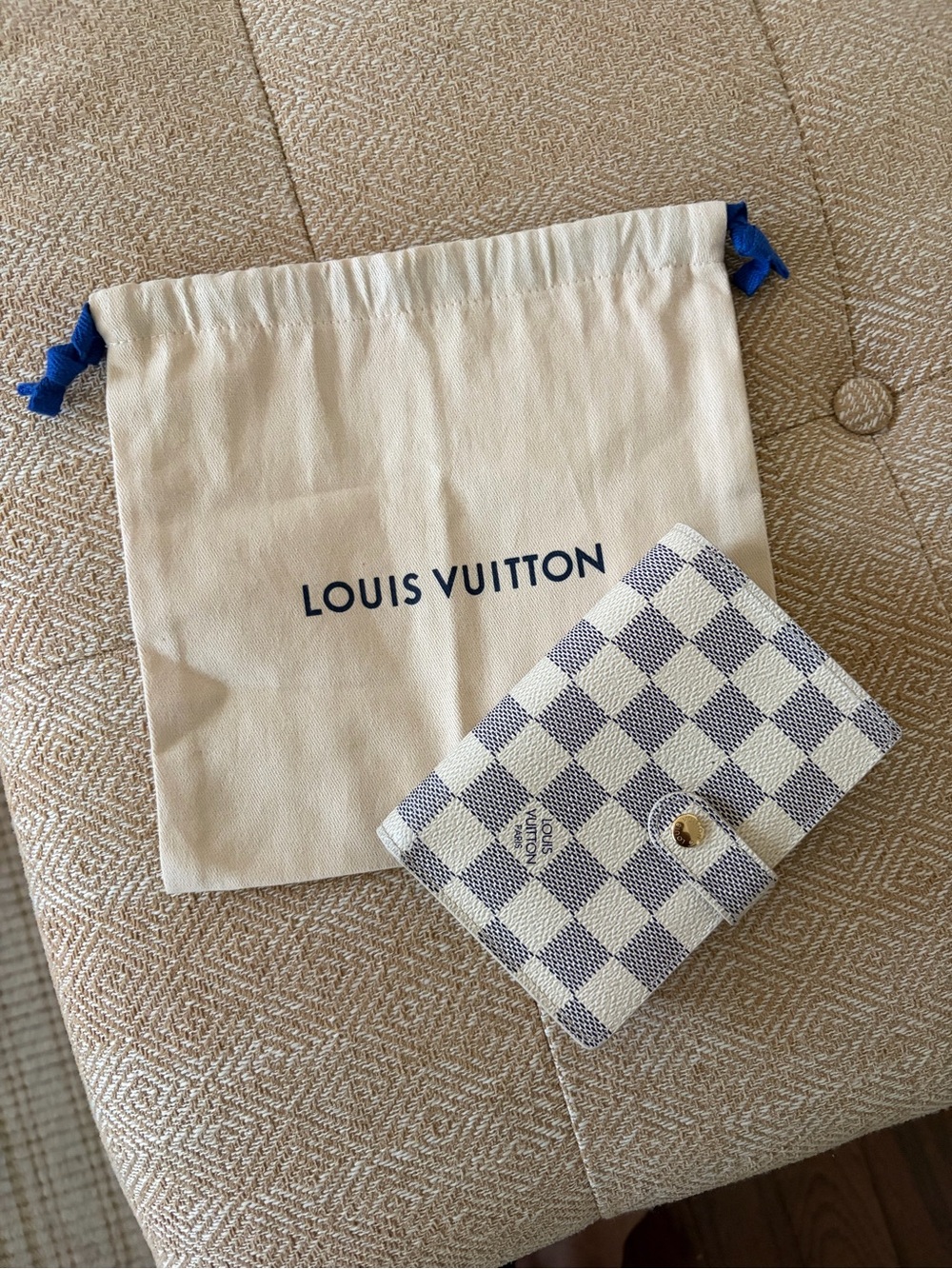 Louis Vuitton LV Damier Azur French Purse Wallet with Dust Bag - Picture 13 of 13